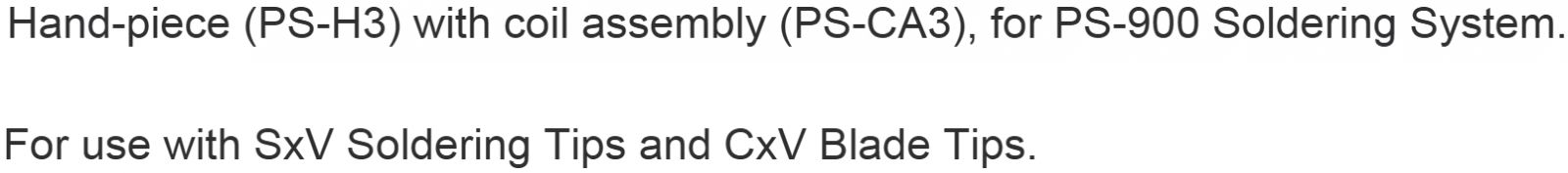 ידית הלחמה METCAL PS-HC3